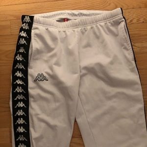 White Kappa Pants